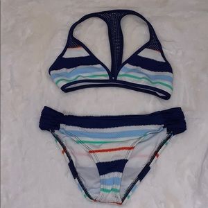 Splendid Striped Swimsuit
